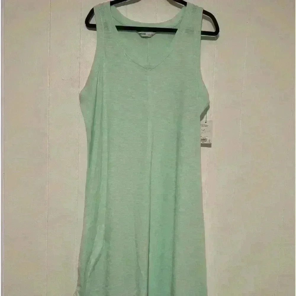 Sonoma Relaxed Cotton T-Shirt Dress